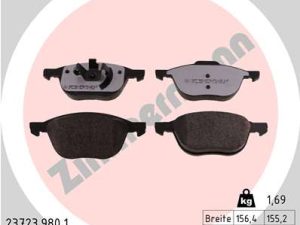 Placute frana FORD ECOSPORT 1.0 EcoBoost benzina 100 cai ZIMMERMANN 23723.980.1
