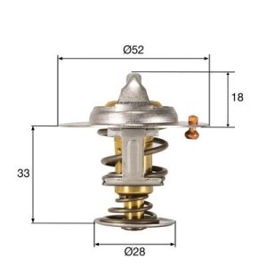 Termostat lichid racire FORD ECOSPORT 1.0 EcoBoost benzina 140 cai MAHLE ORIGINAL TX 327 92D