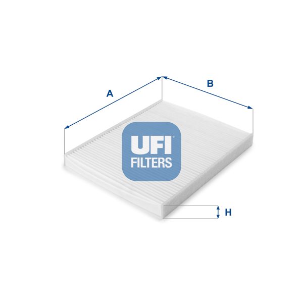 Filtru polen FORD ECOSPORT 1.5 TDCi diesel 100 cai UFI 53.207.00