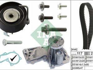 Set pompa apa + curea dintata FORD ECOSPORT 1.5 Ti benzina 112 cai INA 530 0495 30
