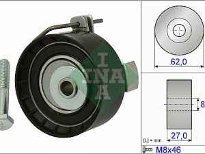 Rola intinzator curea distributie FORD ECOSPORT 1.5 Ti benzina 112 cai INA 531 0813 10