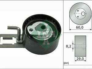 Rola intinzator curea distributie FORD ECOSPORT 1.5 TDCi diesel 100 cai INA 531 0883 10
