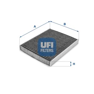 Filtru polen FORD ECOSPORT 1.5 EcoBlue TDCi diesel 95 cai UFI 54.170.00