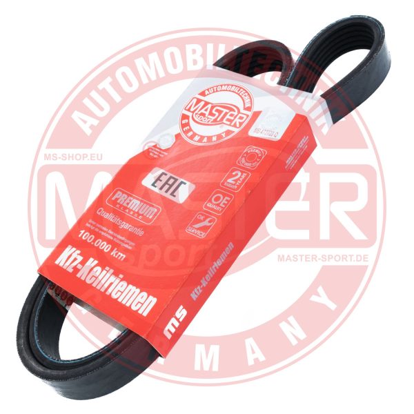Curea transmisie cu caneluri FORD ECOSPORT 1.0 EcoBoost benzina 100 cai MASTERSPORT GERMANY 6PK1500-PCS-MS