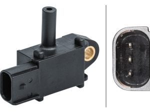 Senzor presiune gaze evacuare FORD ECOSPORT 1.5 TDCi diesel 90 cai HELLA 6PP 009 409-541