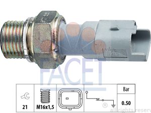 Senzor presiune ulei FORD ECOSPORT 1.5 TDCi diesel 90 cai FACET 7.0130