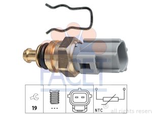 Senzor temperatura lichid de racire FORD ECOSPORT 1.0 EcoBoost benzina 100 cai FACET 7.3285