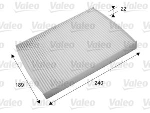 Filtru polen FORD ECOSPORT 1.0 EcoBoost benzina 125 cai VALEO 715660