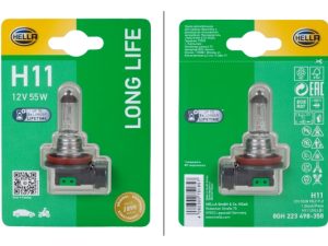 Bec far faza lunga FORD ECOSPORT 1.0 EcoBoost benzina 125 cai HELLA 8GH 223 498-358