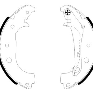 Set saboti frana FORD ECOSPORT 1.5 EcoBlue TDCi diesel 100 cai TEXTAR 91081600