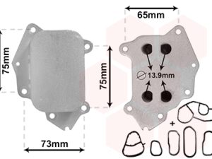 Radiator ulei motor FORD ECOSPORT 1.5 EcoBlue TDCi diesel 100 cai VAN WEZEL 09013700
