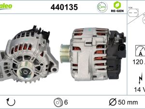 Alternator FORD ECOSPORT 1.5 Ti benzina 112 cai VALEO 440135