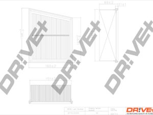 Filtru aer FORD ECOSPORT 1.0 EcoBoost benzina 125 cai DRIVE DP1110.10.0161