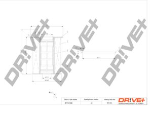 Filtru ulei FORD ECOSPORT 1.5 EcoBlue TDCi diesel 95 cai DRIVE DP1110.11.0132