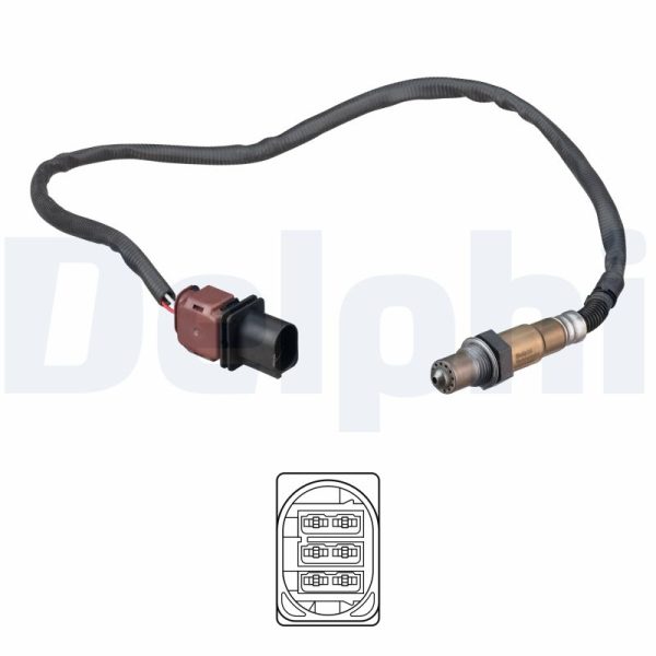 Sonda Lambda FORD ECOSPORT 1.0 EcoBoost benzina 125 cai DELPHI ES21165-12B1
