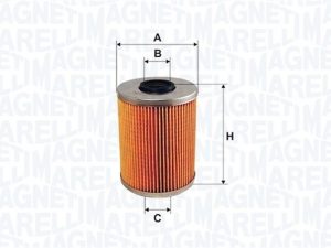 Filtru ulei FORD ECOSPORT 1.5 EcoBlue TDCi diesel 100 cai MAGNETI MARELLI 153071762489