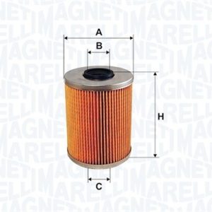Filtru ulei FORD ECOSPORT 1.5 TDCi EcoBlue diesel 125 cai MAGNETI MARELLI 153071762489