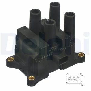 Bobina de inductie FORD ECOSPORT 1.5 Ti benzina 112 cai DELPHI GN10449-12B1