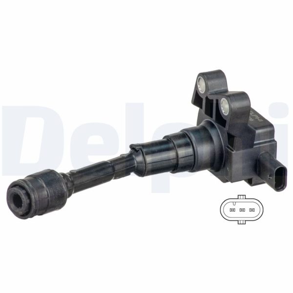 Bobina de inductie FORD ECOSPORT 1.0 EcoBoost benzina 125 cai DELPHI GN10635-12B1