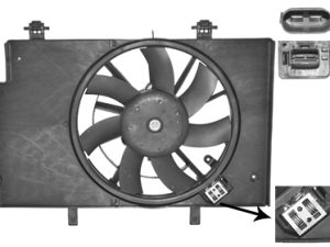 Ventilator radiator FORD ECOSPORT 1.5 EcoBlue TDCi diesel 95 cai VAN WEZEL 1807749