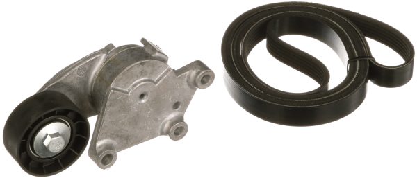 Set curea transmisie cu caneluri FORD ECOSPORT 1.5 TDCi diesel 100 cai GATES K066PK975