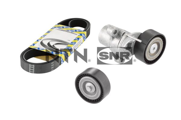 Set curea transmisie cu caneluri FORD ECOSPORT 1.0 EcoBoost benzina 100 cai SNR KA852.11