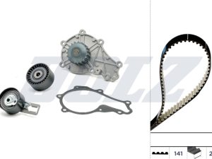 Set pompa apa + curea dintata FORD ECOSPORT 1.5 TDCi diesel 90 cai DOLZ KD079
