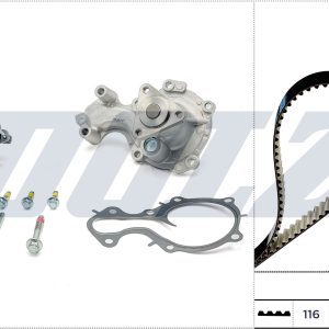 Set pompa apa + curea dintata FORD ECOSPORT 1.0 EcoBoost benzina 125 cai DOLZ KD177IO