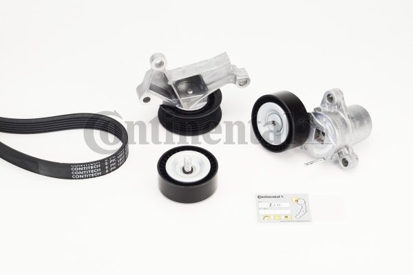 Set curea transmisie cu caneluri FORD ECOSPORT 1.0 EcoBoost benzina 125 cai CONTITECH 6PK1502 EXTRA K2
