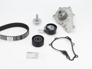 Set pompa apa + curea dintata FORD ECOSPORT 1.5 TDCi diesel 100 cai CONTITECH CT1162WP5