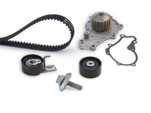 Set pompa apa + curea dintata FORD ECOSPORT 1.5 TDCi diesel 100 cai GATES KP15656XS