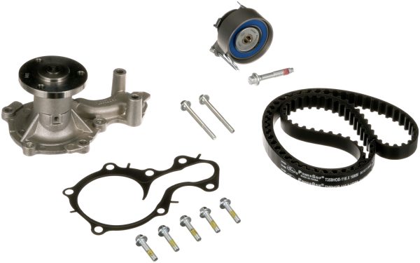 Set pompa apa + curea dintata FORD ECOSPORT 1.0 EcoBoost benzina 100 cai GATES KP1T359HOB
