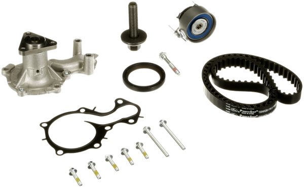 Set pompa apa + curea dintata FORD ECOSPORT 1.0 EcoBoost benzina 125 cai GATES KP2T354HOB