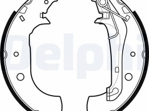 Set saboti frana FORD ECOSPORT 1.0 EcoBoost benzina 100 cai DELPHI LS2157