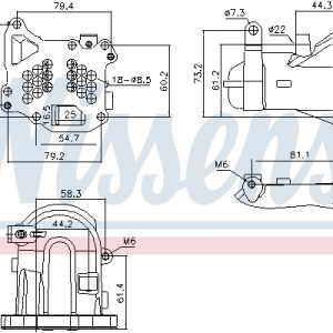 Radiator recirculare gaze de esapament FORD ECOSPORT 1.5 TDCi diesel 90 cai NISSENS 989313