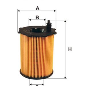 Filtru ulei FORD ECOSPORT 1.5 TDCi diesel 100 cai FILTRON OE 667/1