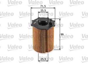 Filtru ulei FORD ECOSPORT 1.5 EcoBlue TDCi diesel 95 cai VALEO 586500