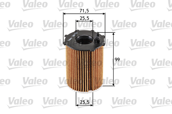 Filtru ulei FORD ECOSPORT 1.5 TDCi EcoBlue diesel 125 cai VALEO 586500