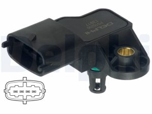 Senzor presiune aer FORD ECOSPORT 1.0 EcoBoost benzina 100 cai DELPHI PS10206
