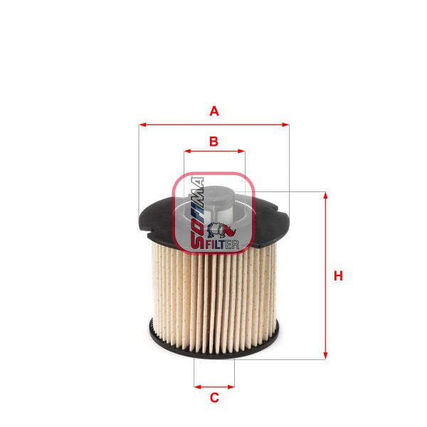 Filtru combustibil FORD ECOSPORT 1.5 EcoBlue TDCi diesel 95 cai SOFIMA S 6104 NE