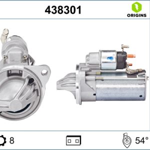 Electromotor FORD ECOSPORT 1.0 EcoBoost benzina 140 cai VALEO 438301