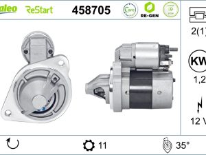 Electromotor FORD ECOSPORT 1.0 EcoBoost benzina 100 cai VALEO 458705
