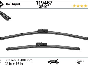 Lamela stergator FORD ECOSPORT 1.0 EcoBoost benzina 125 cai SWF 119467