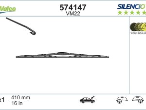 Lamela stergator FORD ECOSPORT 1.0 EcoBoost benzina 125 cai VALEO 574147