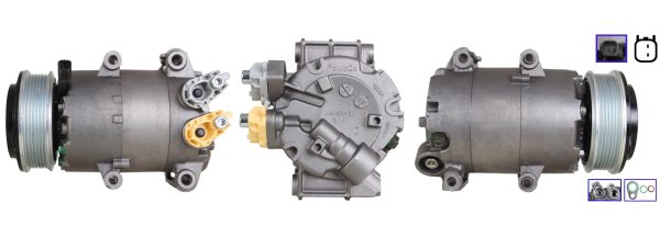 Compresor climatizare FORD ECOSPORT 1.5 Ti-VCT benzina 110 cai ELSTOCK 51-0900