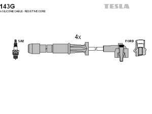 Set cablaj aprindere TESLA T143G – FORD | AutoRival