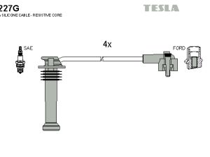 Set cablaj aprindere TESLA T227G – FORD | AutoRival