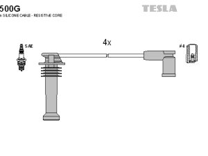 Set cablaj aprindere TESLA T500G – FORD | AutoRival