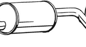 Toba esapament finala BOSAL 154-051 – FORD | AutoRival