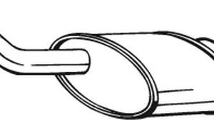 Toba esapament finala BOSAL 154-373 – FORD | AutoRival